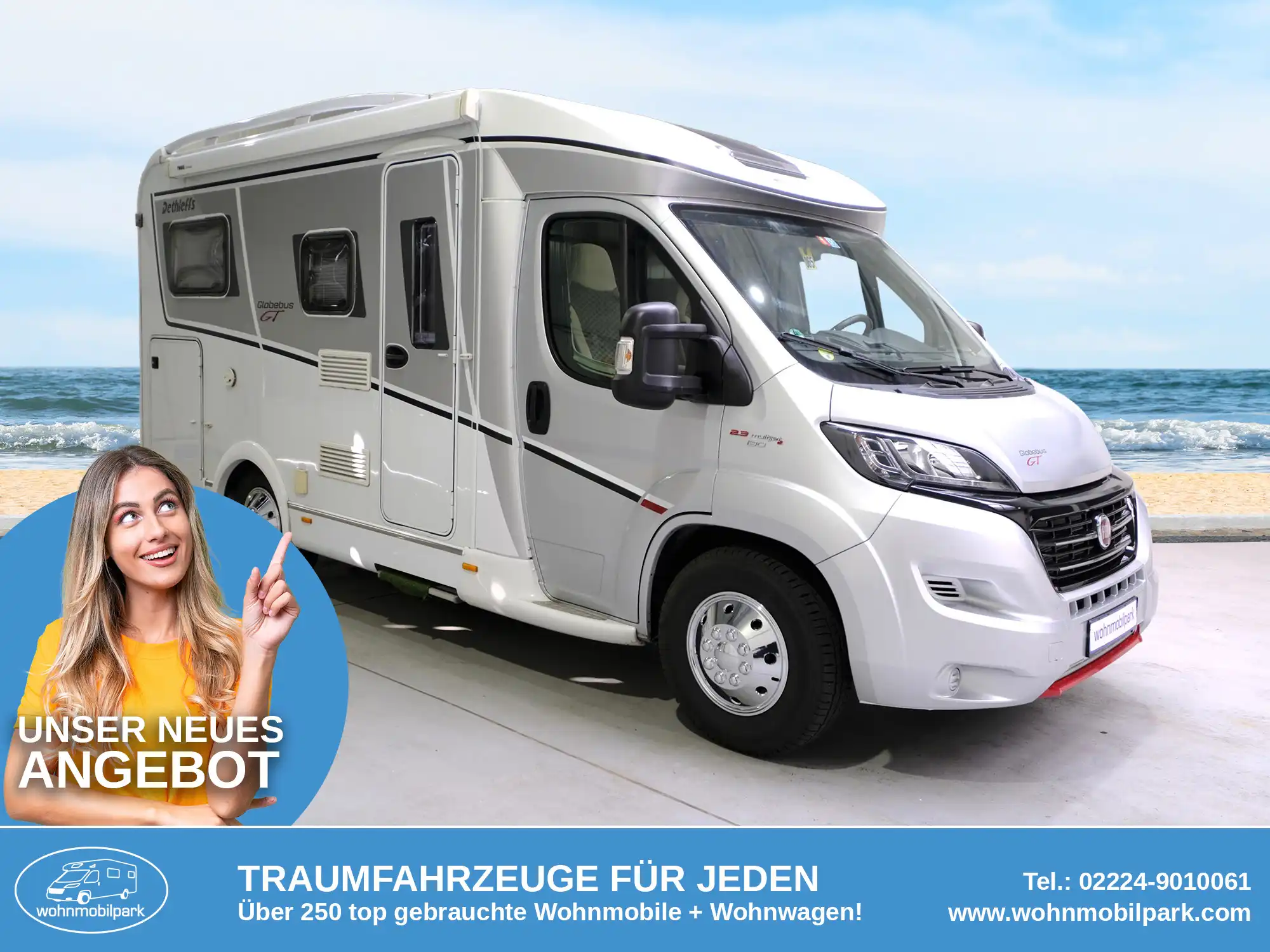DETHLEFFS Globebus GT-T 001 Teilintegrierter gebraucht kaufen in Bad Honnef